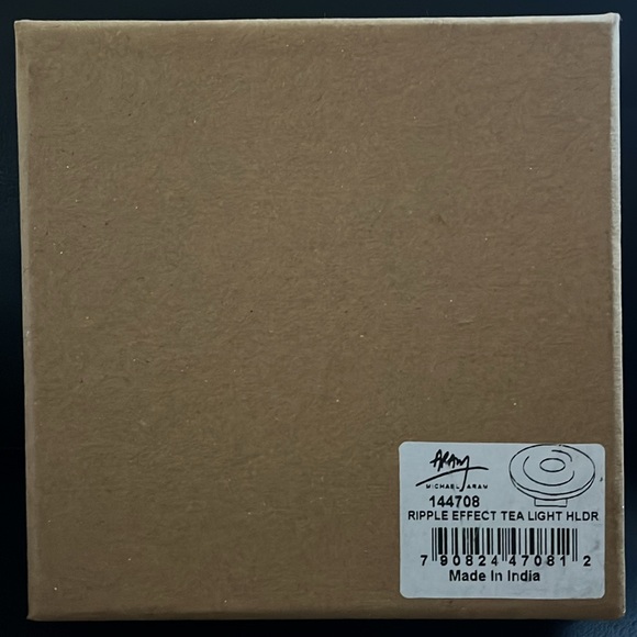 MICHAEL ARAM Ripple Effect Discontinued Tea Light Holder - Picture 11 of 11